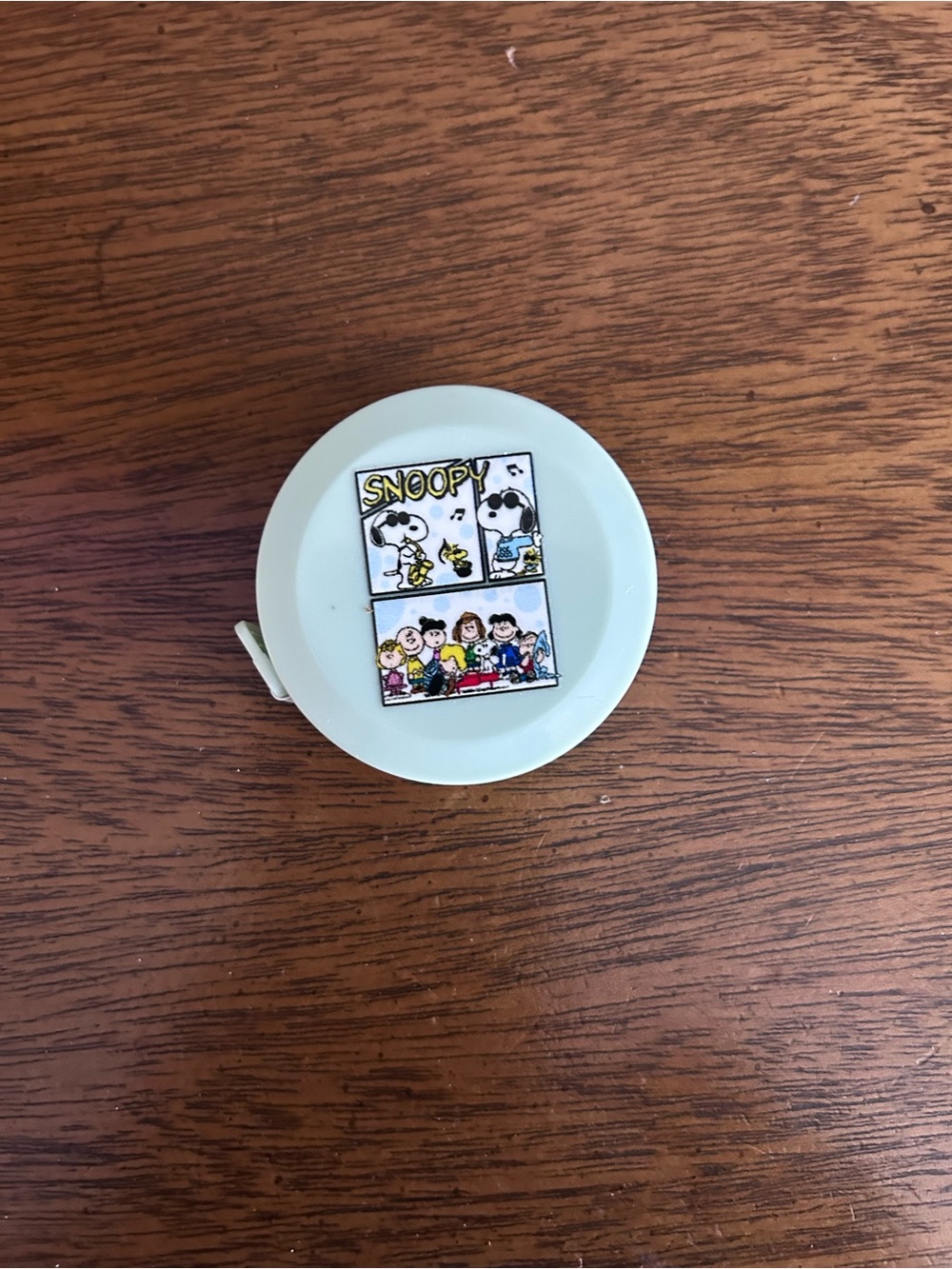 Snoopy Peanuts Compact Tape Measure - Handmade